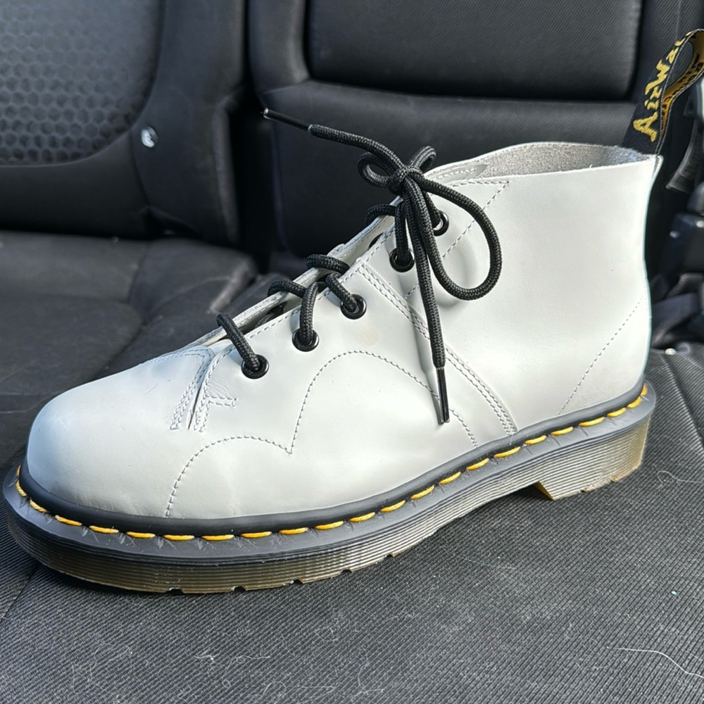 White Dr. Martens size 7 US